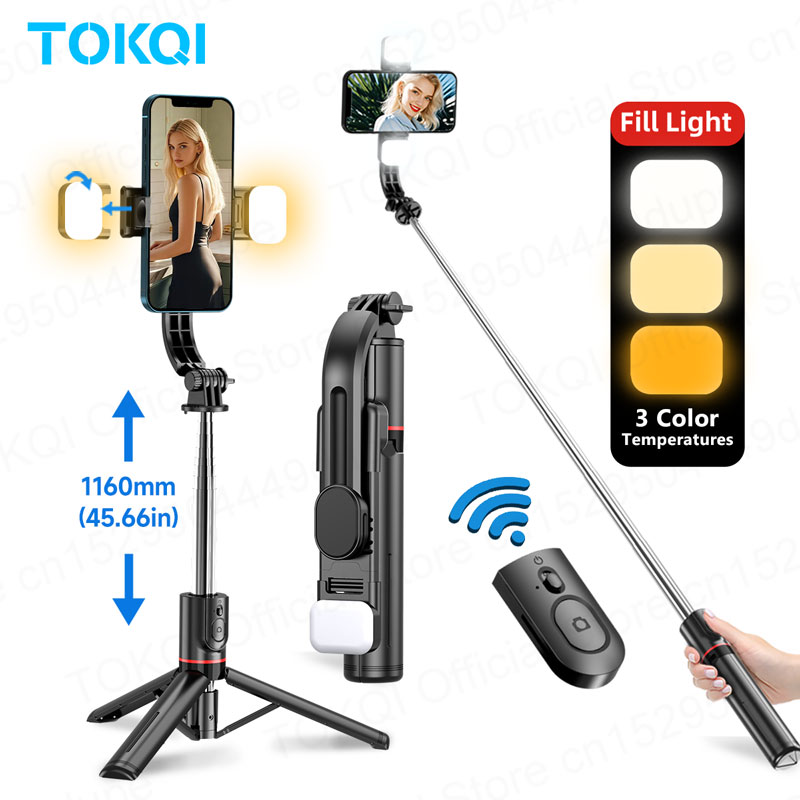 Photography Basics - TOKQI L13d Selfie Stick Tripod with