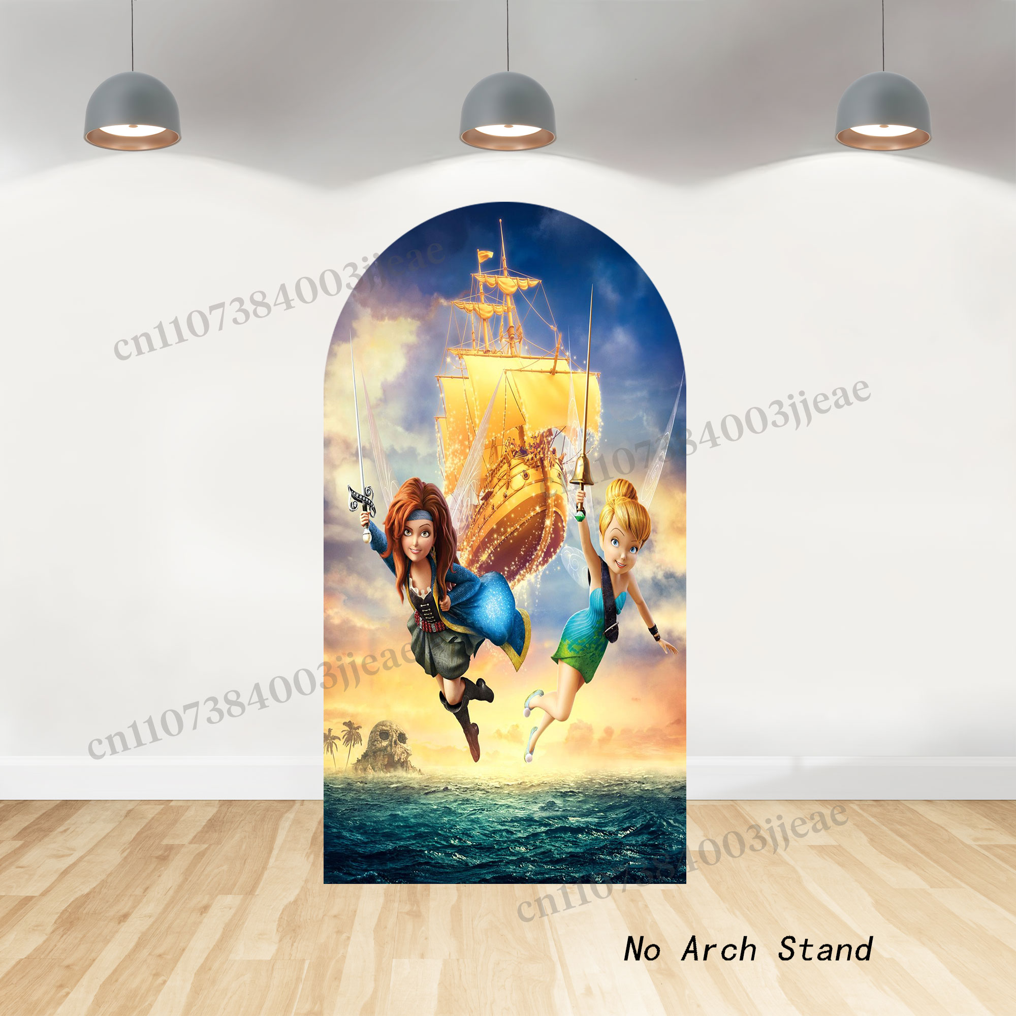 Tinkerbell Arch Photo Backdrop - Photography Cheat Sheet 评论和价格