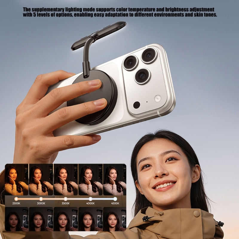 Portable ABS LED Phone Lamp Bo - Photography Book 评论和价格