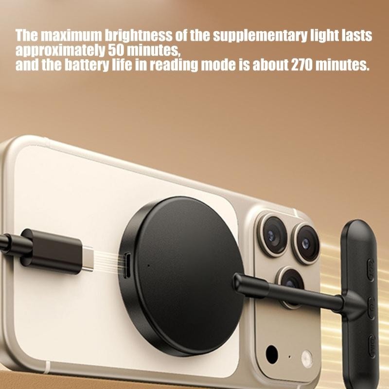 Portable ABS LED Phone Lamp Bo - Photography Book 评论和价格