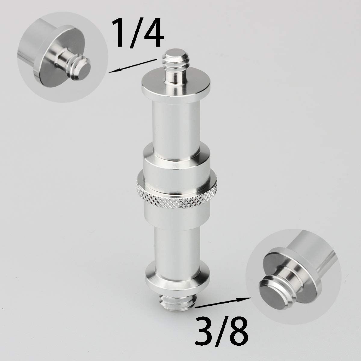 10x 1/4 to 3/8 Male Threaded S - Photography Basics 评论和价格