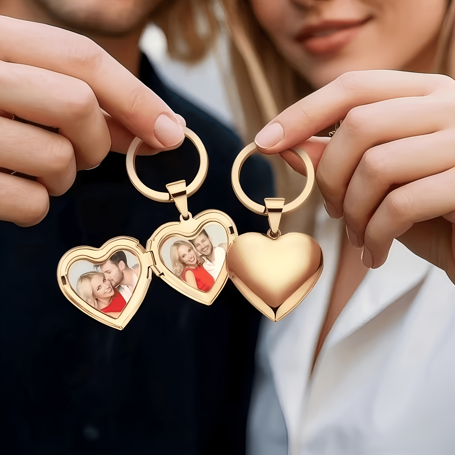 Custom 1/2 Photo Heart Frame L - Photographic Memory 评论和价格
