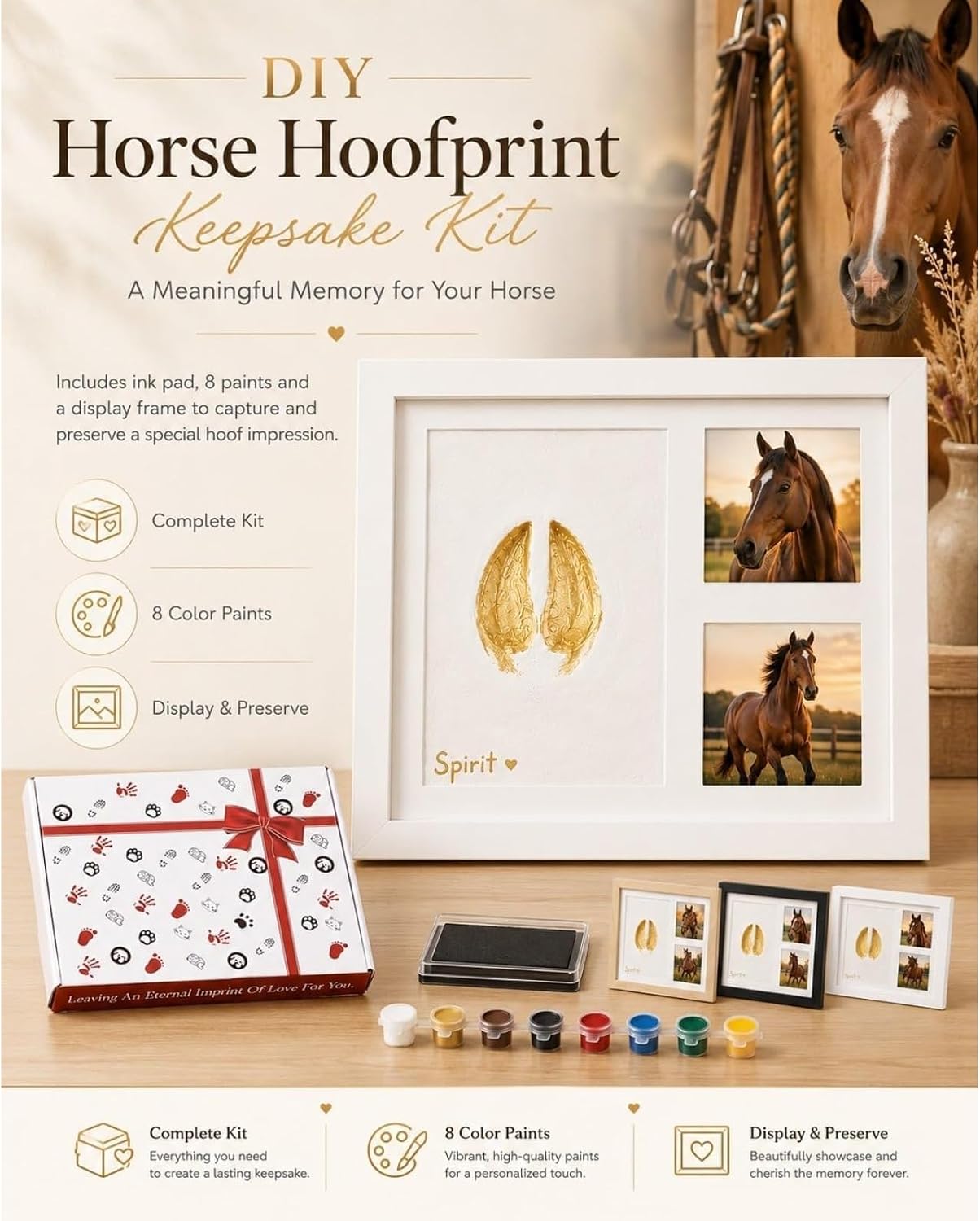 DIY Pet Paw Print Memorial Kit - Photographic Memory 评论和价格