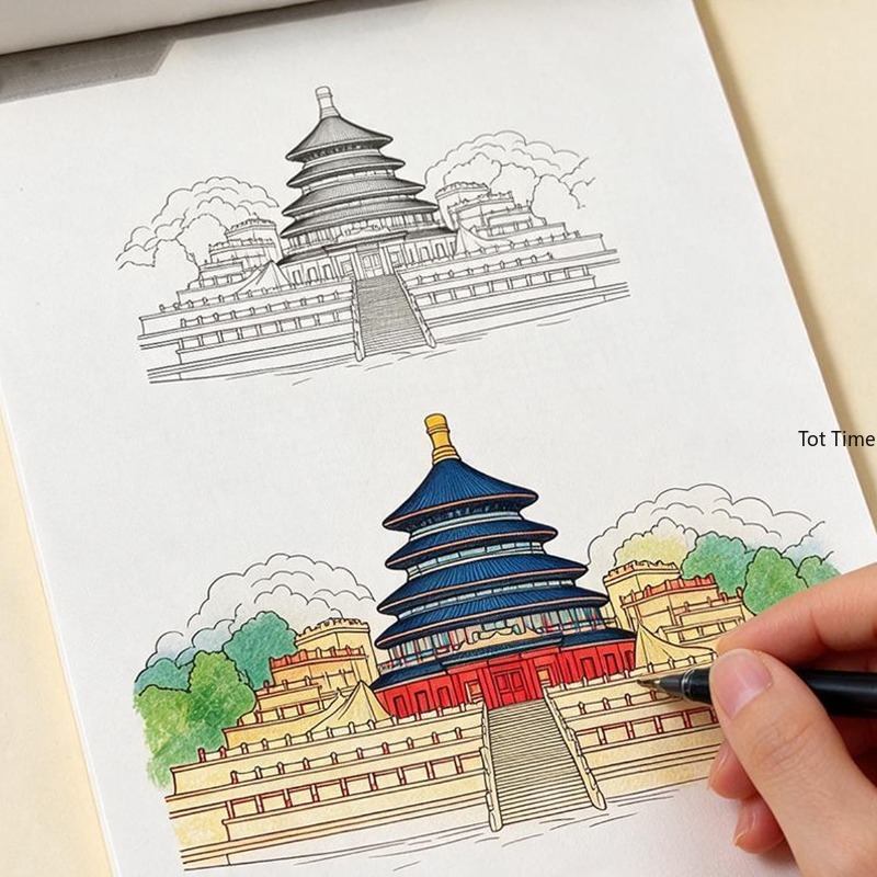 A Coloring Book for Ancient Ar - Photography Book 评论和价格