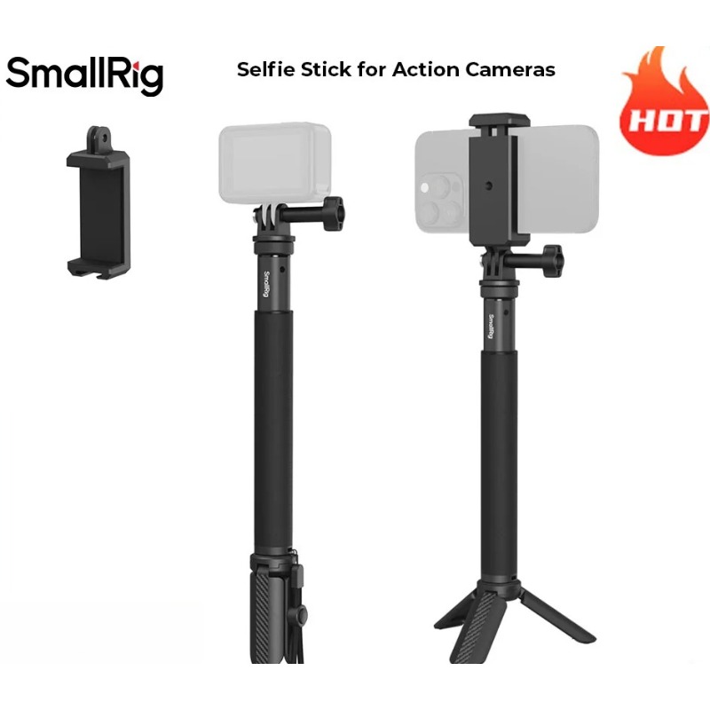 SmallRig Selfie Stick for Acti - Camera Wrist Strap 评论和价格