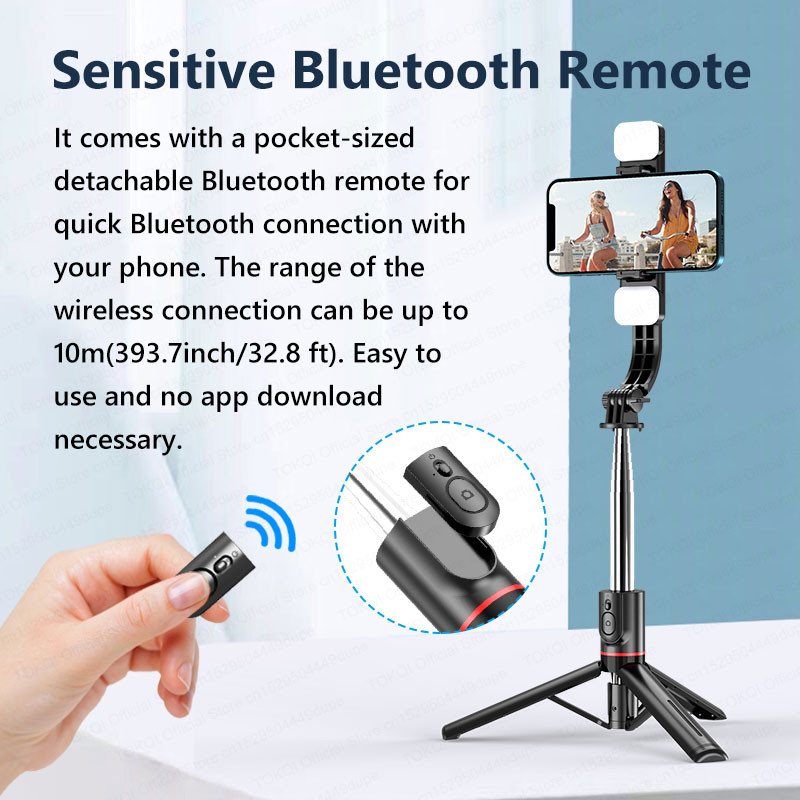 TOKQI L13d Selfie Stick Tripod - Photography Basics 评论和价格